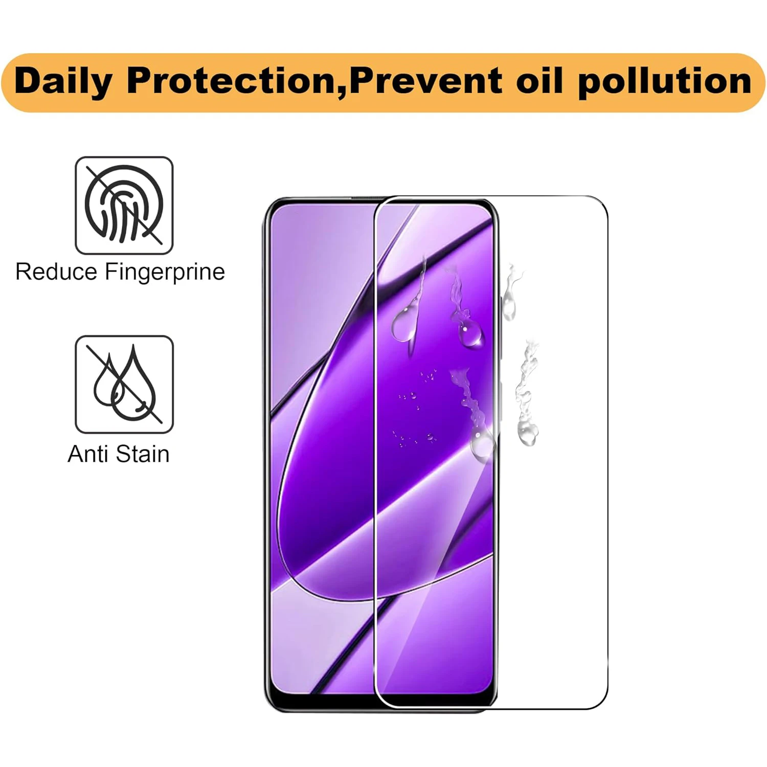 1/4Pcs 0.2mm Tempered Glass For Xiaomi POCO F7 Ultra Fingerprint Unlock Screen Protector Glass Film