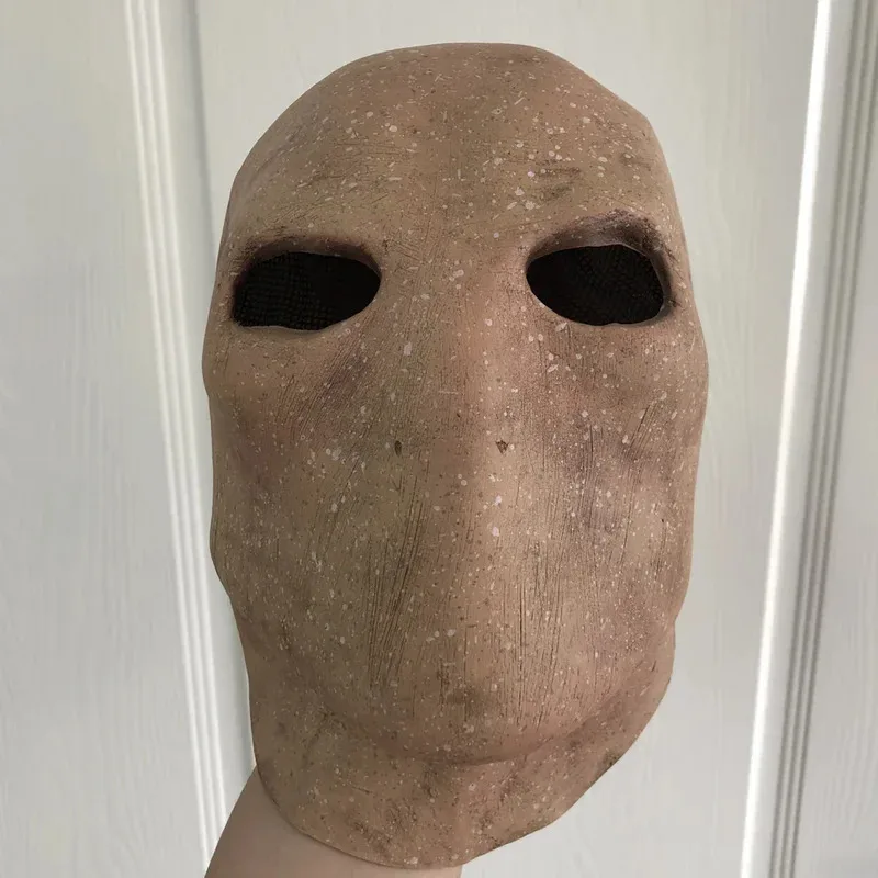 

CyHalloweenCreepy Slenderman Маска Косплей Ужасы Безликий человек Чужой Череп Латексный Шлем Хэллоуин Карнавальное Платье Костюм Опора