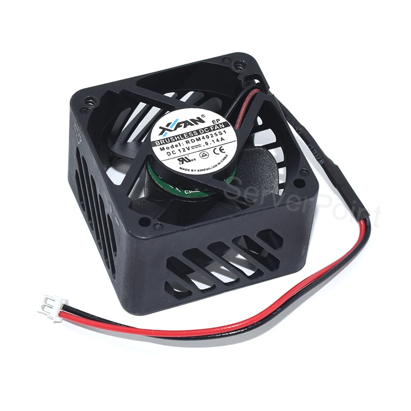 

for RDM4025S1 rdm4025s1 4025 12V 0.14A 40X40X25MM 40*40*25mm 2wire Cooling Fan