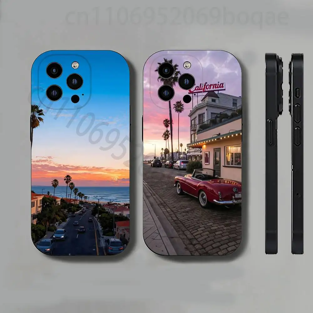 

Travel Los Angeles California Phone Case For iPhone 17,16,15,14,13,12,11 Pro,Max,Plus,X,XS,XR,SE,Mini