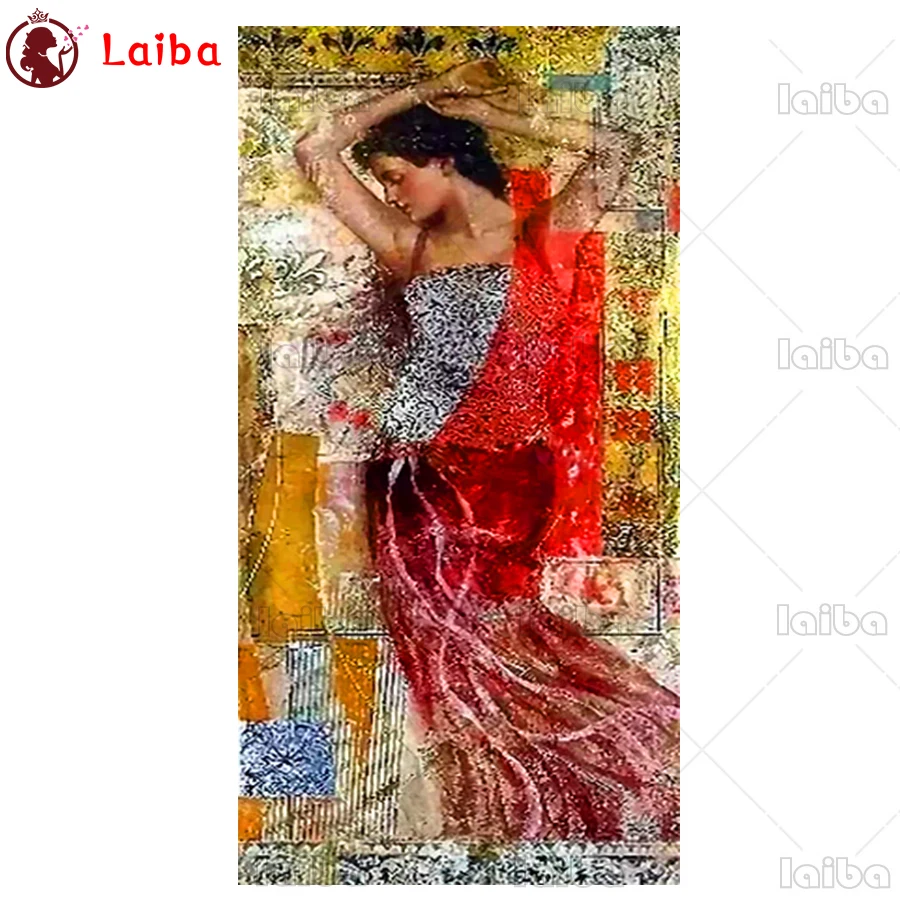 5D Diamond painting, abstract art, sexy woman, cross stitch mosaic, full square or round diamond embroidery, rhinestone painting