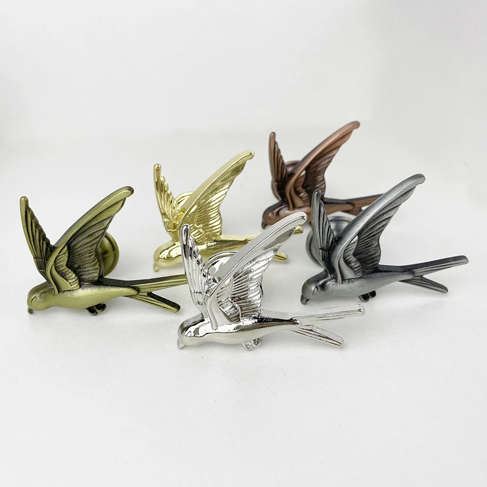 Decorative Furniture Knobs, Bird Shape Zinc Alloy Handle, Beautifully Crafted, Enhance Your Cabinets\\\' Aesthetic