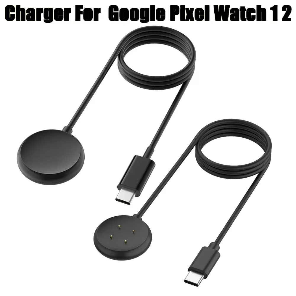 

1Pc Type C Charger For Google Pixel Watch 1 2 Charging Cable Stock For Google Pixel Watch 2 1 Power Charge Wire Accessories