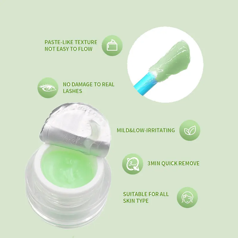 5g Geur Geur Crème Lash Lijm Remover Fruitsmaak Wimpers Extension Lijm Debonde Wimper Make-Up Verwijderen Essentiële Tool