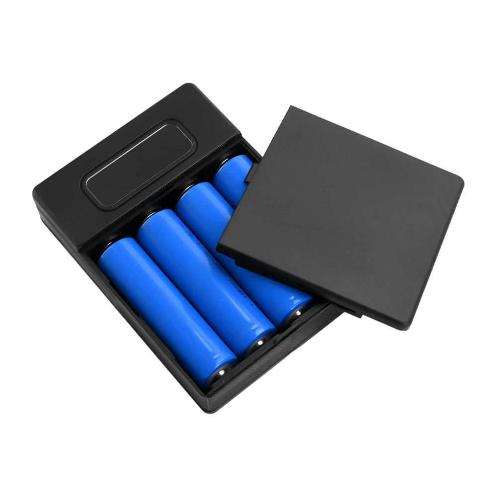 4*18650 Power Bank Cases Battery Holder 5V 2A Portable Dual USB Type C Charge Shell for iPhone Xiaomi Huawei 18650 Battery Cases