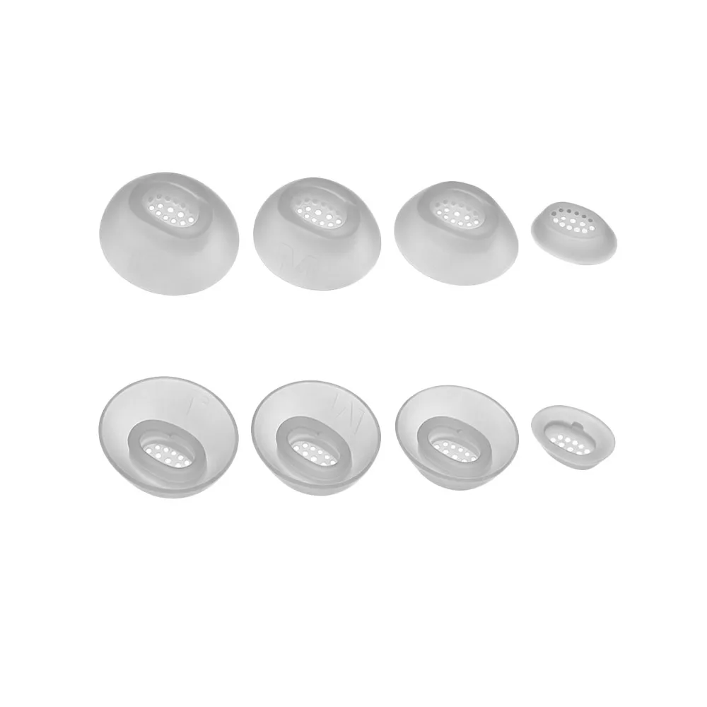 ​for JBL Tune Flex 2 TWS XS/S/M/L Silicone Ear Tips for Tune Flex 2 Headset Earbuds Tips Earplugs Black Purple White Blue