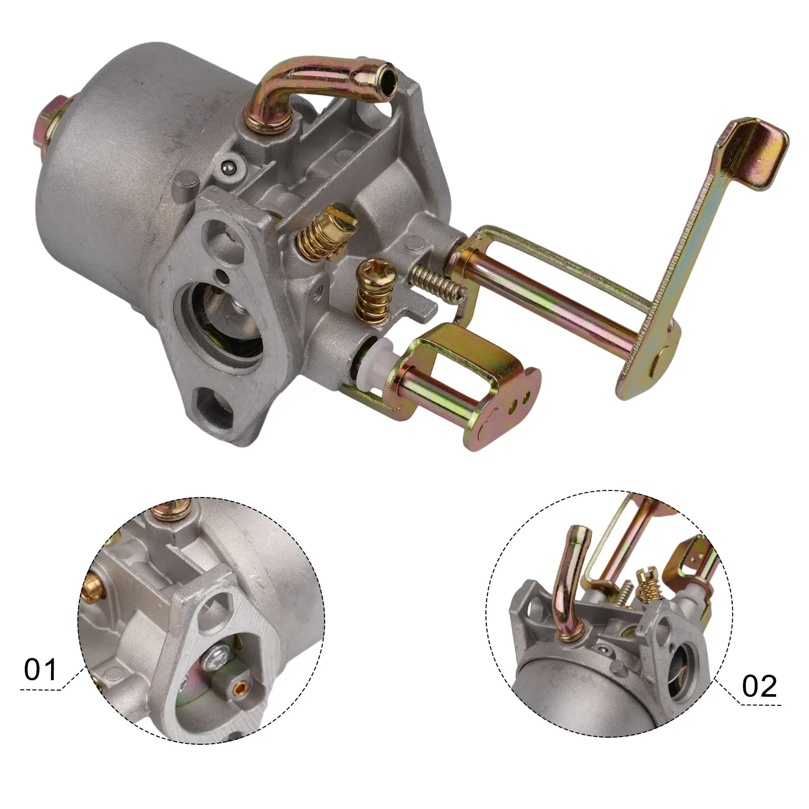 Advanced Carburetor Replacement with Gasket and Fuel Filter for Buffalo Tools GEN1100 and GEN154 Portable Generator