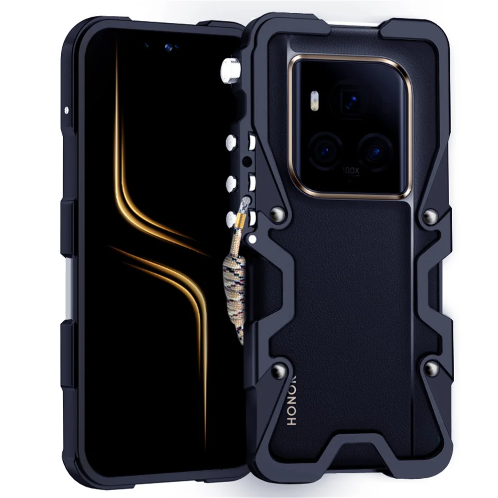 Shockproof Metal Bumper Case For Honor Magic 3 4 5 6 Pro Case Aluminum Cover For Honor Magic 6 RSR Porsche 3 4 5 Ultimate Lite