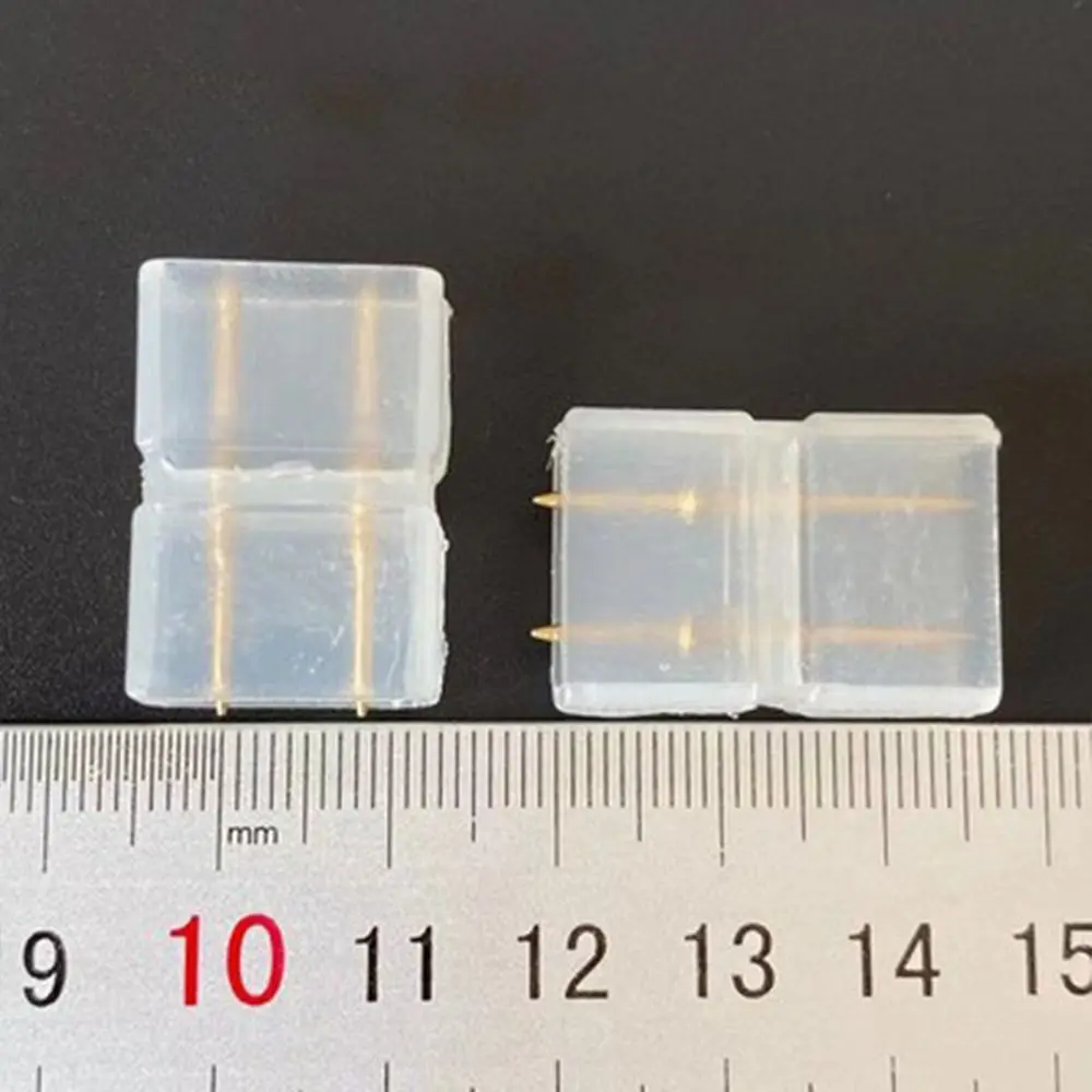 Lighting Accessories Copper RGB Connector Gold 2 Pin 3Pin LED Strip Connector 6mm 7mm 8mm 9mm 10mm Terminals Connector LED Strip