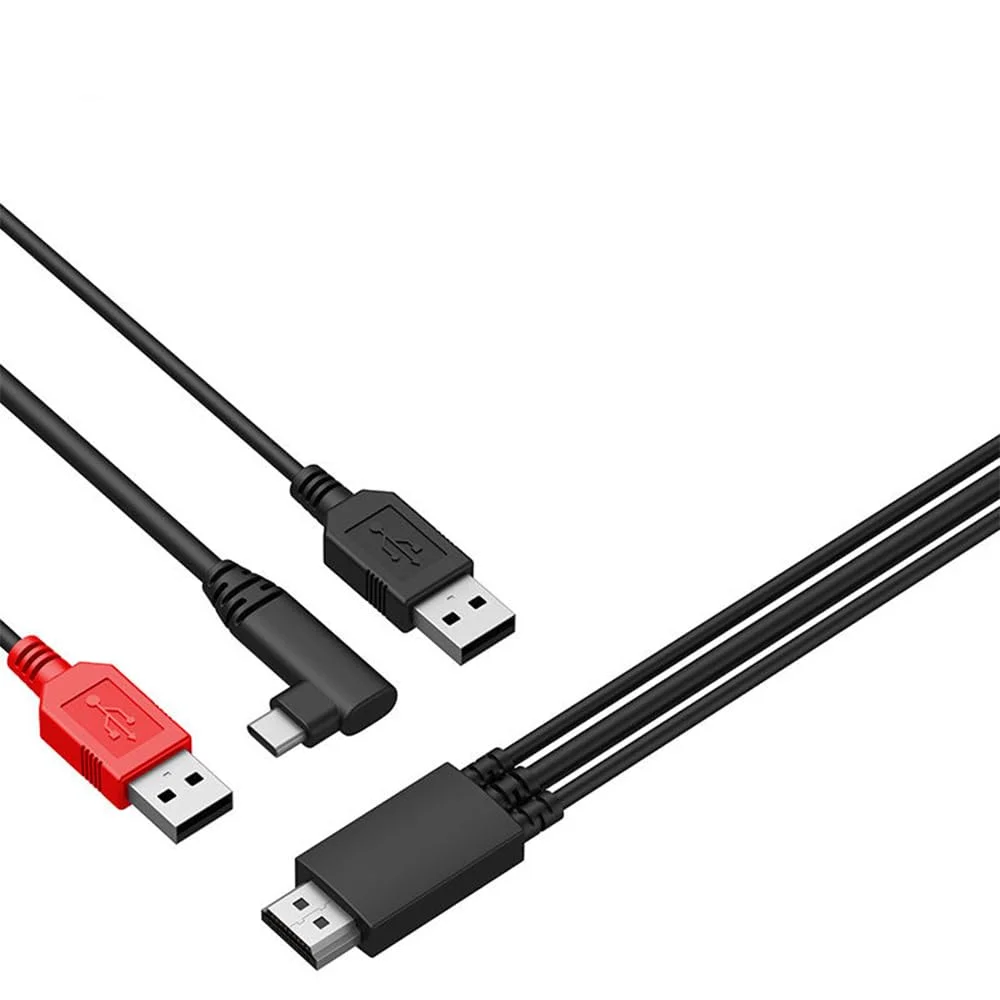 Original 3 in 1 Cable for XP-Pen Artist 12 (2nd Gen)/Innovator 16 /Artist pro 16/Artist 10(2nd Gen), 13 (2nd Gen), 16(2nd Gen)