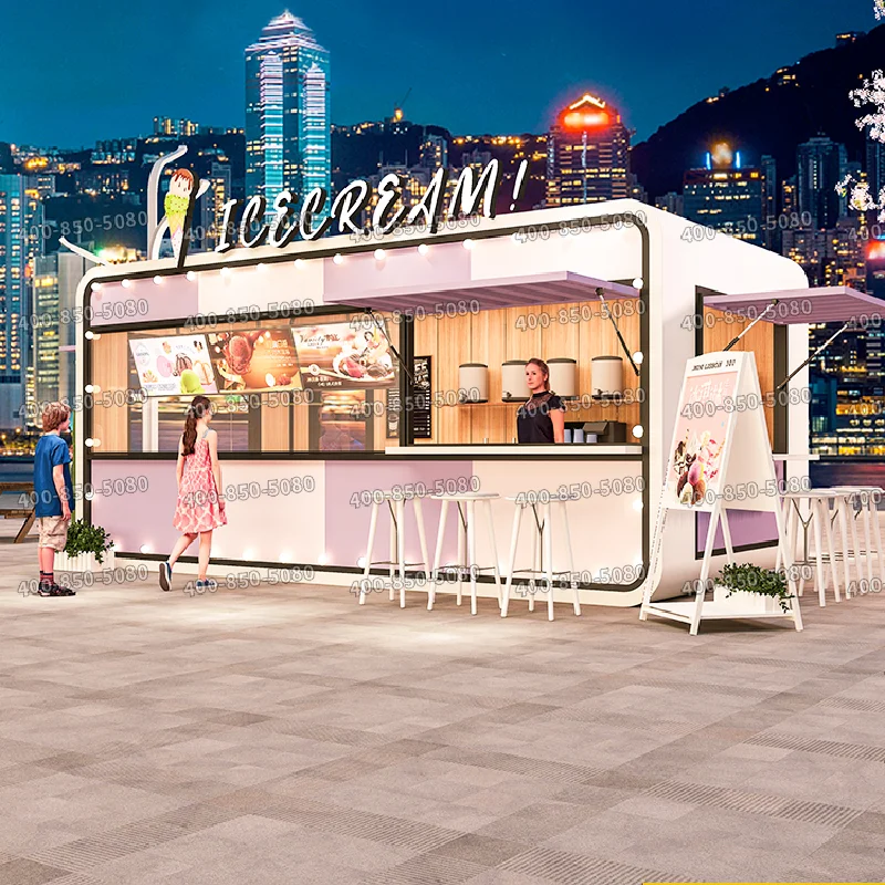 

Outdoor container shops, kiosks, mobile houses, commercial shops, coffee and milk tea shops, scenic spots and mobile space capsu