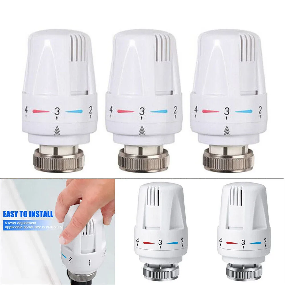 

Thermostatic Radiator Valve Pneumatic Temperature Control Valves Remote Controller Radiator Head For Heating System Valve-Tool