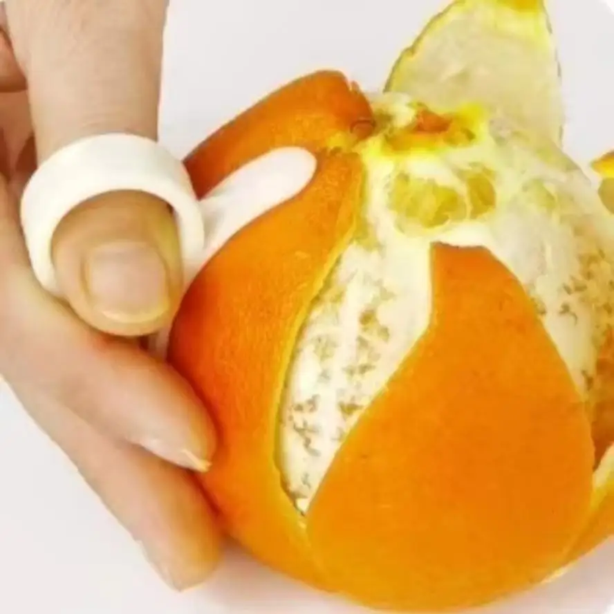 

5Pcs Household Practical Orange Grapefruit Peeler Fruit Peeler Slicer Cutter Convenience Lemon Fruit Slicer Ring Type Gadgets