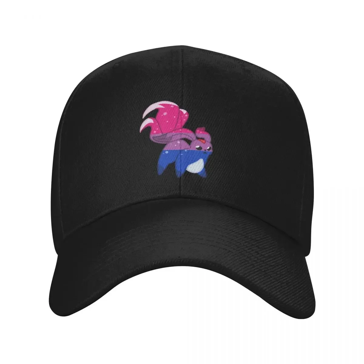 

FFXIV Carbuncle - Bisexual Pride Version Baseball Cap Golf Hat Man Rugby hiking hat Caps Women Men's