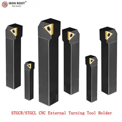 Turning Tool Holder STGCR,STGCL1010H09,1212H09,2020K11,2525M11,3232P11 CNC Lathe Turning ToolS External Turning Tool Holder