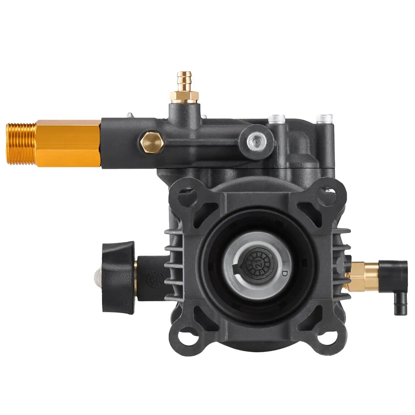 Bomba de lavadora de pressão 3/4" eixo horizontal 3500 PSI 2,5GPM com 5 bicos