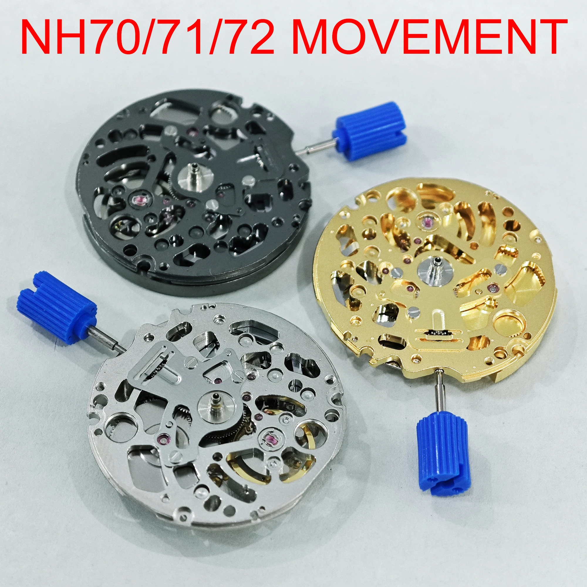 اليابان حقيقية NH70/71/72 الحركة الميكانيكية وزارة الدفاع آلية ساعة أوتوماتيكية 24 جواهر عالية الدقة NH38 أعلى إصلاح أجزاء
