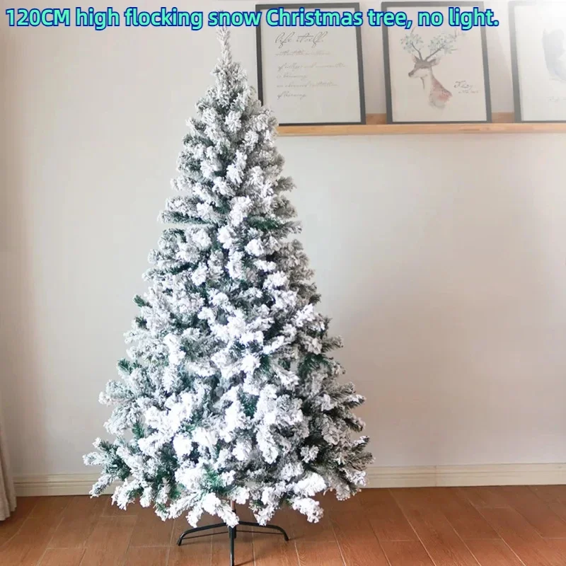 White Snowy Christmas Tree Artificial Winter New Christmas Tree Modern Living Room Adornos De Navidad Christmas Decorations