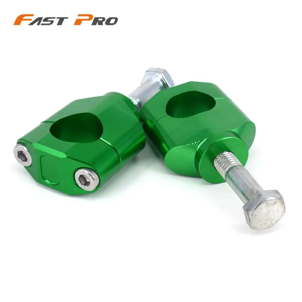 Motorcycle Handlebar Clamp CNC Aluminum Alloy Handlebar Clips 1 1/8\