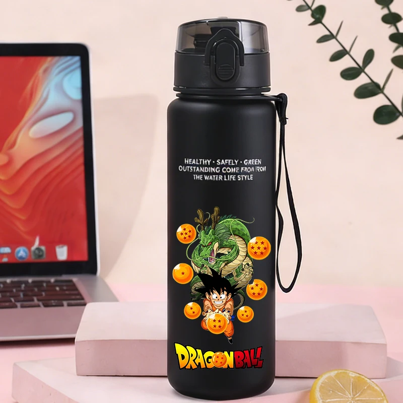 650ml Dragons Ball Water Bottles Anime Son Goku Sports Bottle Cartoon Outdoor Travel Gym Fitness Jugs Boys Girls Drinking Cups view 4
