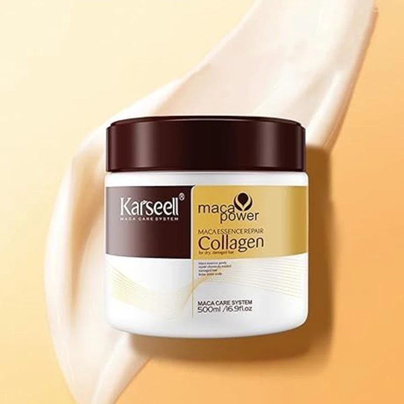 Magical Hair Mask Repairs Damage Softens Frizz Anti-loss Smooth Shiny Hair Deep Moisturizing With Collagen Women's Hair Care