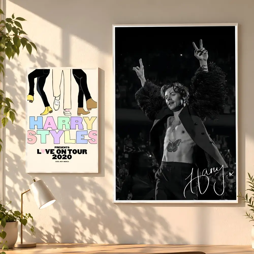 H-Harry Edward Poster Creative Room Art For Dorm Bedroom Study Apartment Home Gift