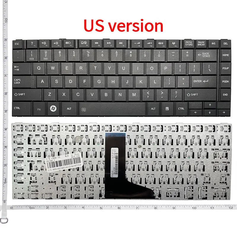 NEW Spanish/SP laptop Keyboard for TOSHIBA SATELLITE L800 L800D L805 L830 L835 L840 L845 P840 P845 C800 C840 C845 M800 M805 image 6