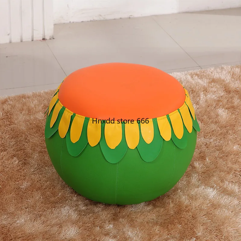 Cute household football fruit stool