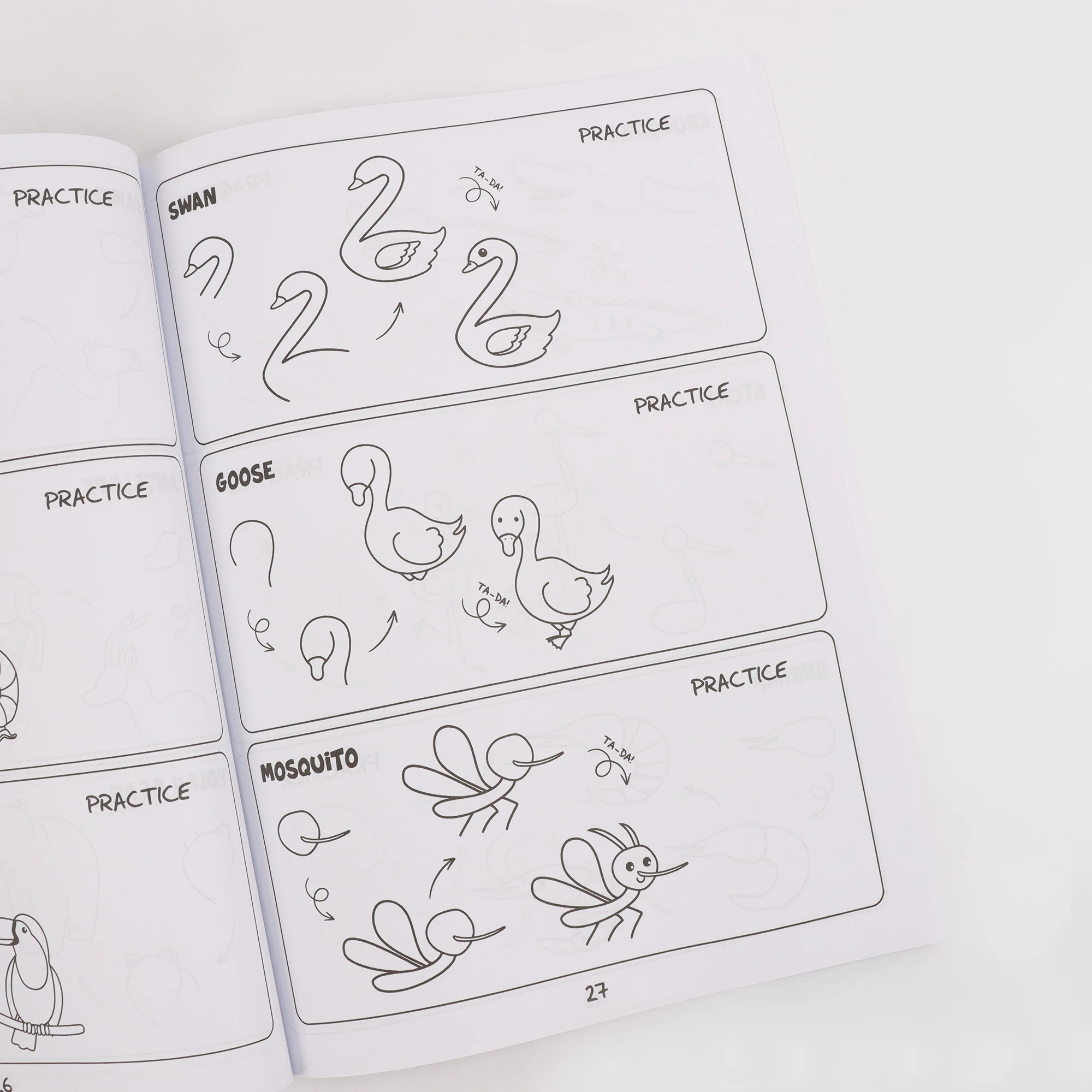 Passo A Passo Para Desenhar Rostos De Animais Para Crianças: Tutoriais  Simples Para Aprender De Forma Divertida | Mimi Panda, image size:2000x2000