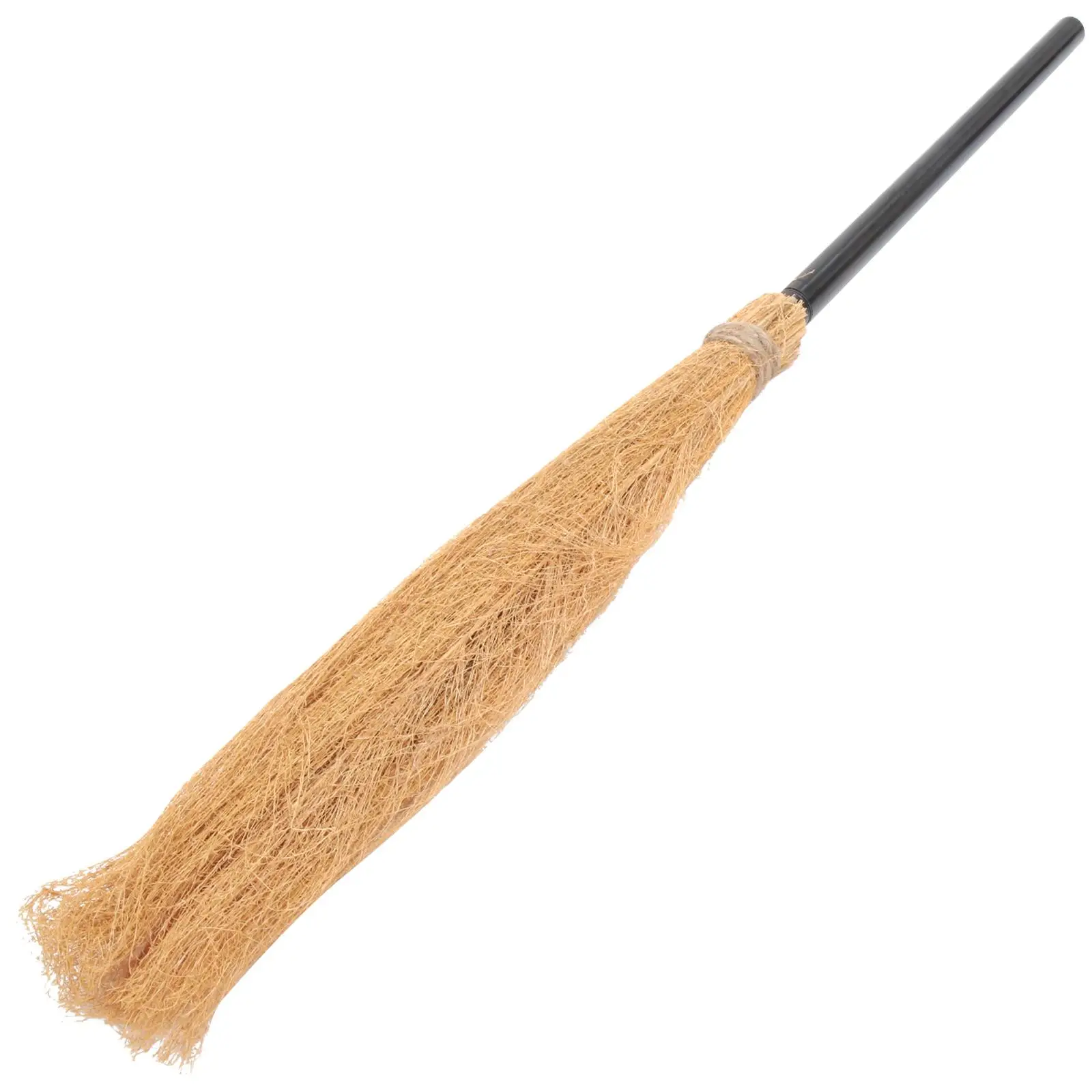 Witch Broom Halloween Decoration Costume Accessories Lightweight Portable Broomstick Durable Reusable Detachable Design