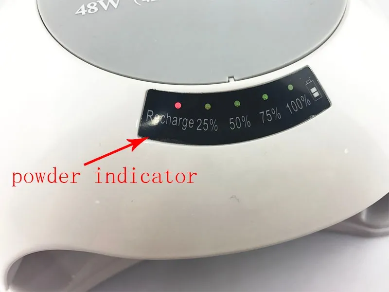 48w Potężna suszarka do paznokci Sun5 Uv Led Utwardzająca lampa do paznokci