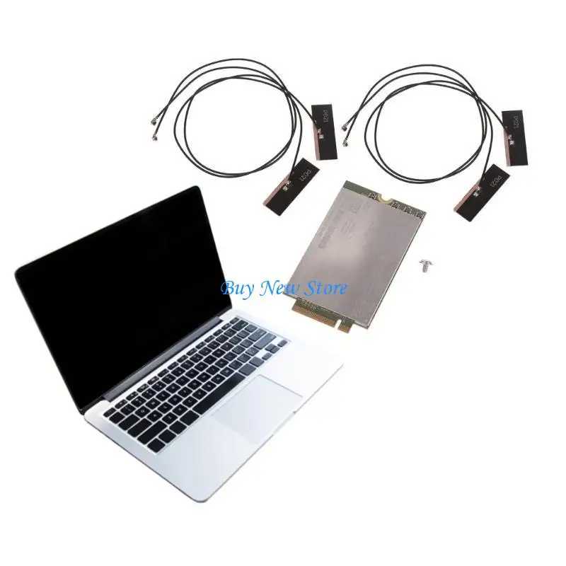 

20CE for Dell 5531 9330 M.2 WCDMA MIMO GNSS Card (Fibocom FM350-GL)