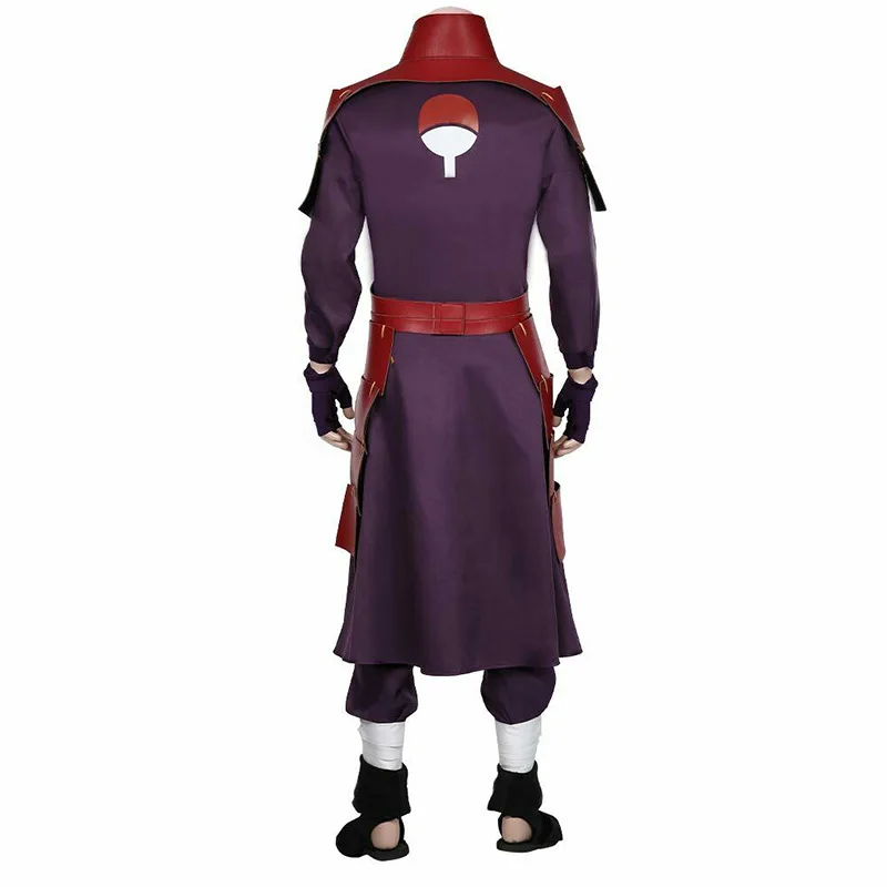 Anime Cosplay Uchiha Madara Costume per uomo Sasuke costumi di Halloween per spettacolo di prestazioni per adulti