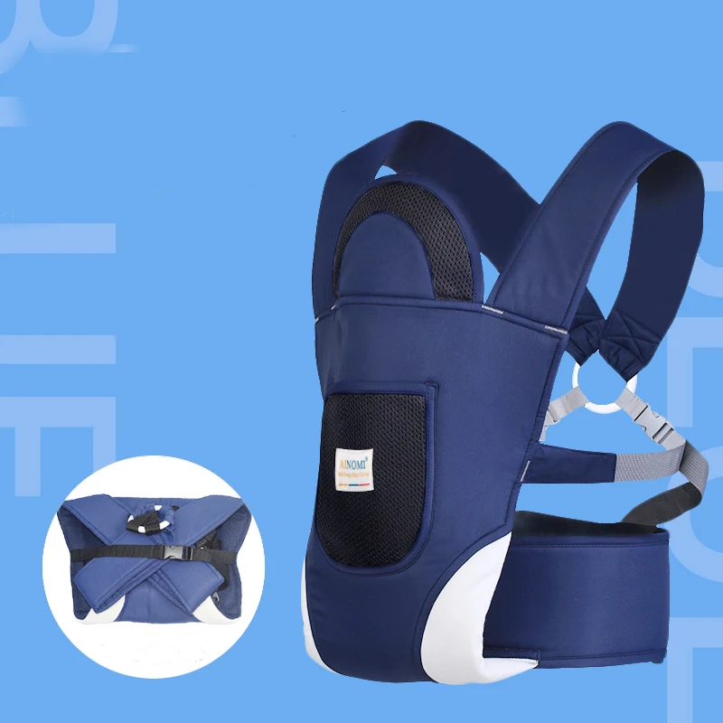 Baby Carrier Backpack Breathable Front Facing 4 in 1 Infant Comfortable Sling Backpack Pouch Wrap Baby Kangaroo New