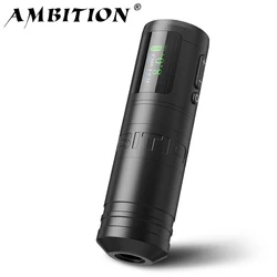 Ambition Ninja Ultra 2024 Wireless Tattoo Machine Pen Latest Straight Rod 4.0mm Stroke Billing Battery Coreless Motor Tattoo Art