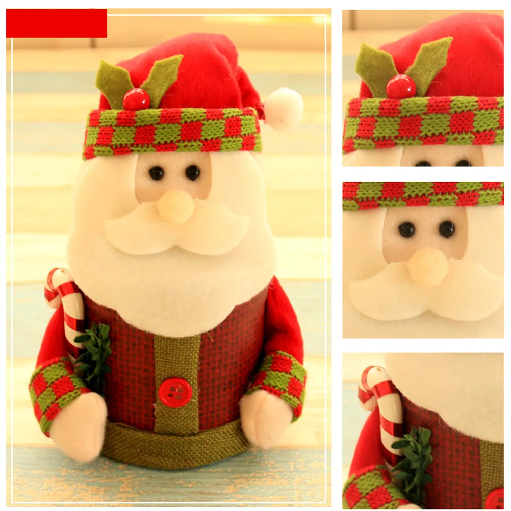 

Christmas Candy Jar Santa Claus Decorative Storage Container for Holiday Candy Chocolate Gift Box Container for Chocolate