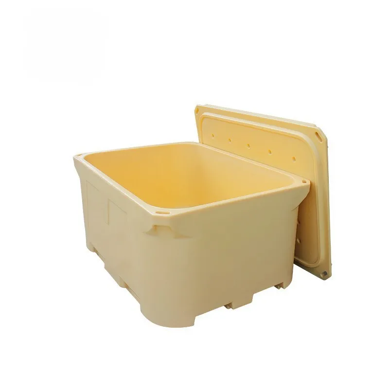 1000L Large Capacity Food Turnover Transport Cooler Box Seafood Storage Insulated Box Outdoor Camping Ice Cooler Box