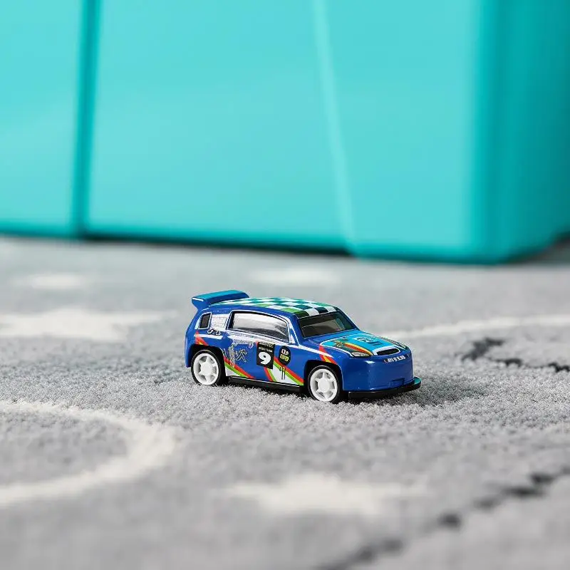 Mini Alloy Diecast Pull Back Car Set 5PCS Smooth Gliding Vehicle Model Toys for Boys Indoor Outdoor Play Gifts