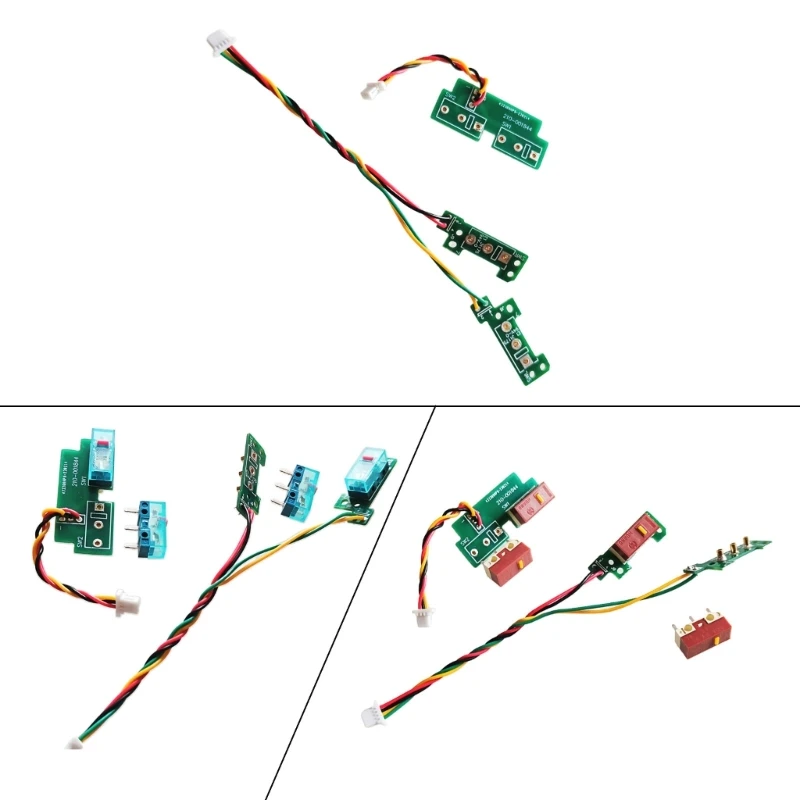 

Запасные части для мыши Плата кнопок микропереключателей для мыши G304 G305 с переключателями отключения звука