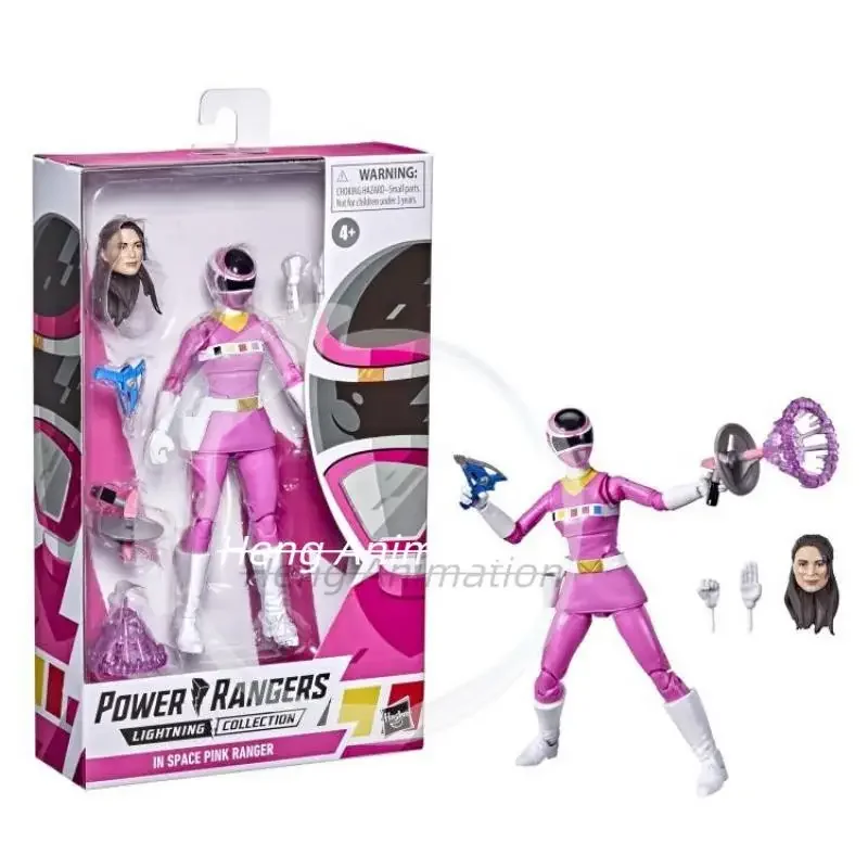 Figurki Power Rangers Lightning Collection Zeo Yellow Ranger w Kosmosie Phantom Ranger Pink Ranger Dino Charge Green Ranger