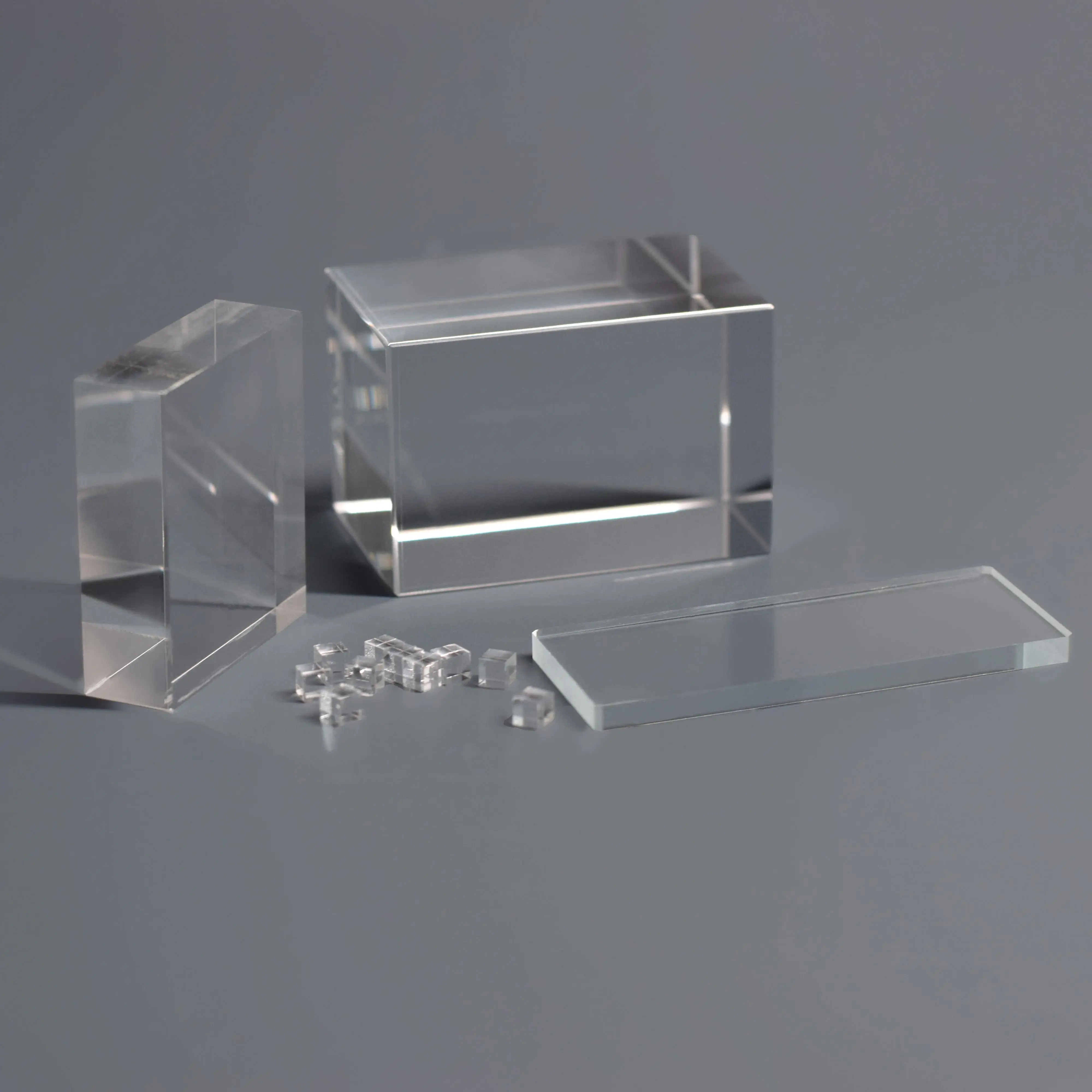 Custom Six Sided Polishing Corning 7980 Quartz Glass 6-sided Fully Polished HPFS Fused Silica Optical Glass Prism Cube