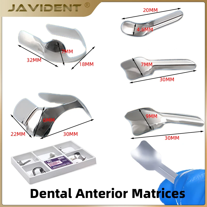 Dental Proximal Anterior Strips Twin Anterior Matrices Matrix Systems Large Small For Anterior Restoration Dentistry Materials