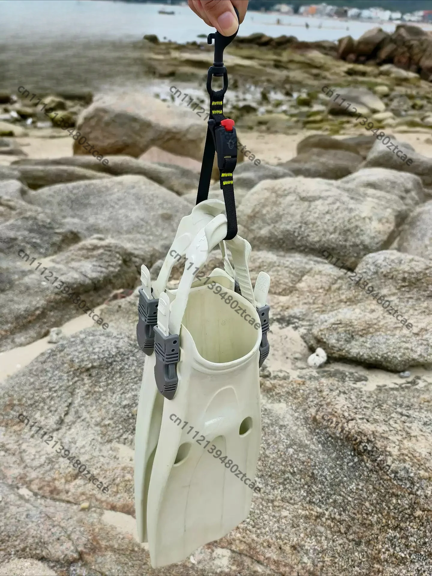 Magnetic Quick Release Single‑Head Hook Lanyard Diving Accessory Hanging Strap Buckle For Fixing Diving Mask And Fins