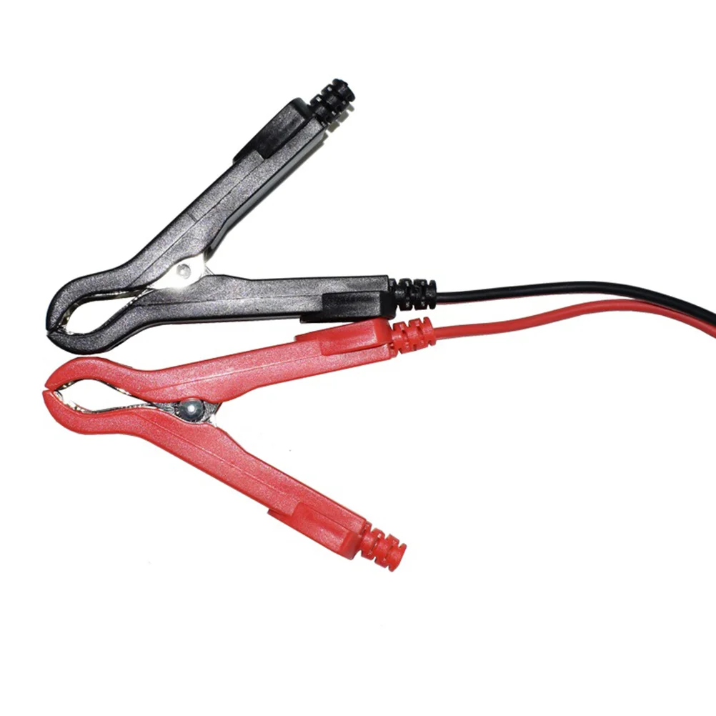 100 سنتيمتر Sae إلى التمساح كليب محول 12 فولت 10a 18awg دراجة نارية شحن سلك للتحكم بالطاقة الشمسية إلكترونيات السيارات #5