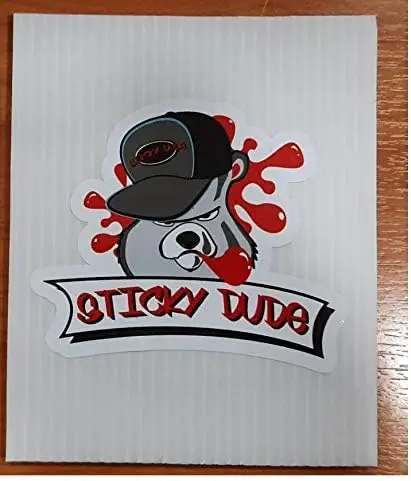Funny Peeking Sneaky Cat Sticker 5in Vinyl Decal for Car Laptop Cooler Wall with White Border view 4