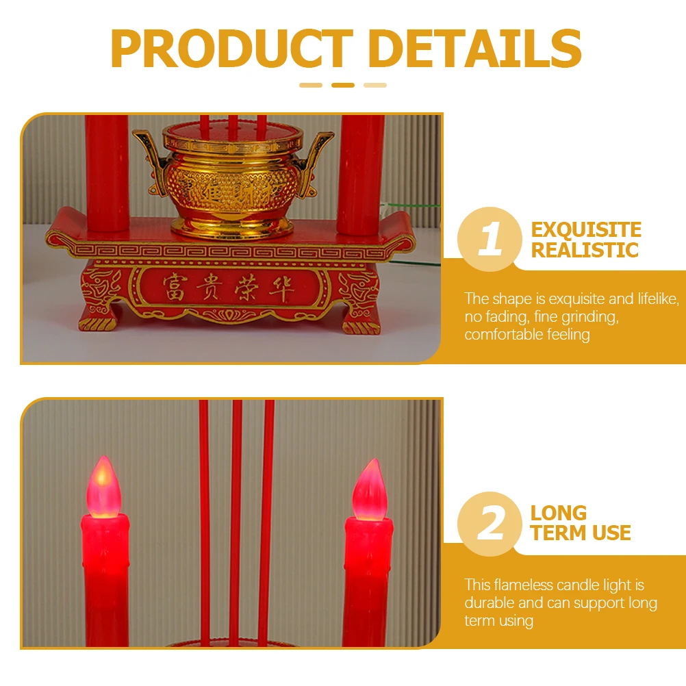 

Flameless Led Lights Operated Candles Decorative Light For Wedding Party Birthday Chinese New Year Led Taper
