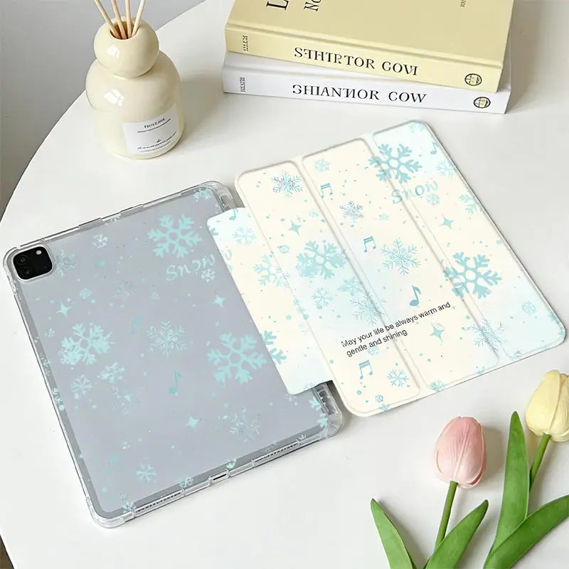 Tri‑Fold Stand TPU Shockproof Flip Cover For Xiaomi Pad 7/7Pro 8/8Pro 11.2 Redmi Pad SE 11 Xiaomi Pad 5/5Pro 6/6Pro 11 inch
