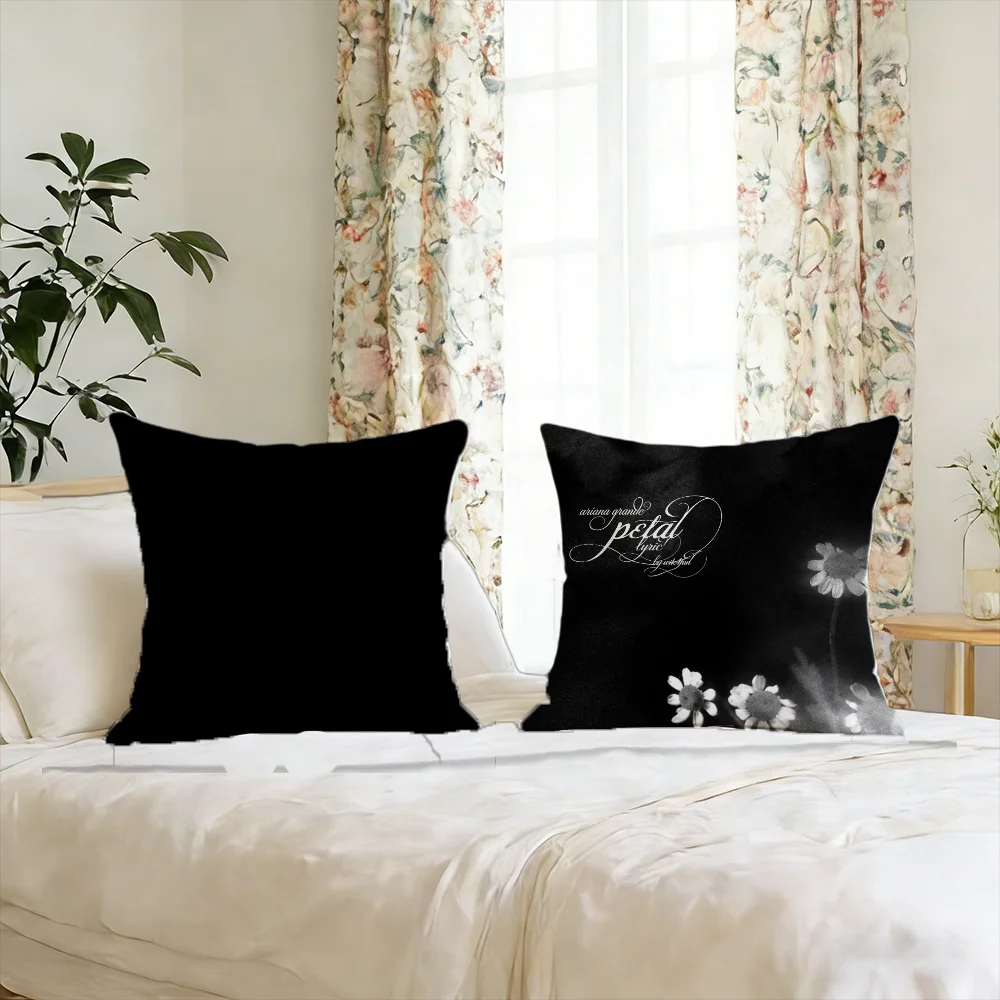 A-Ariana Singer G-Grande Cushion Cover for Pillow Printing Sofa Decoration Home Car Room Coffee Shop Office Nordic Simplicity