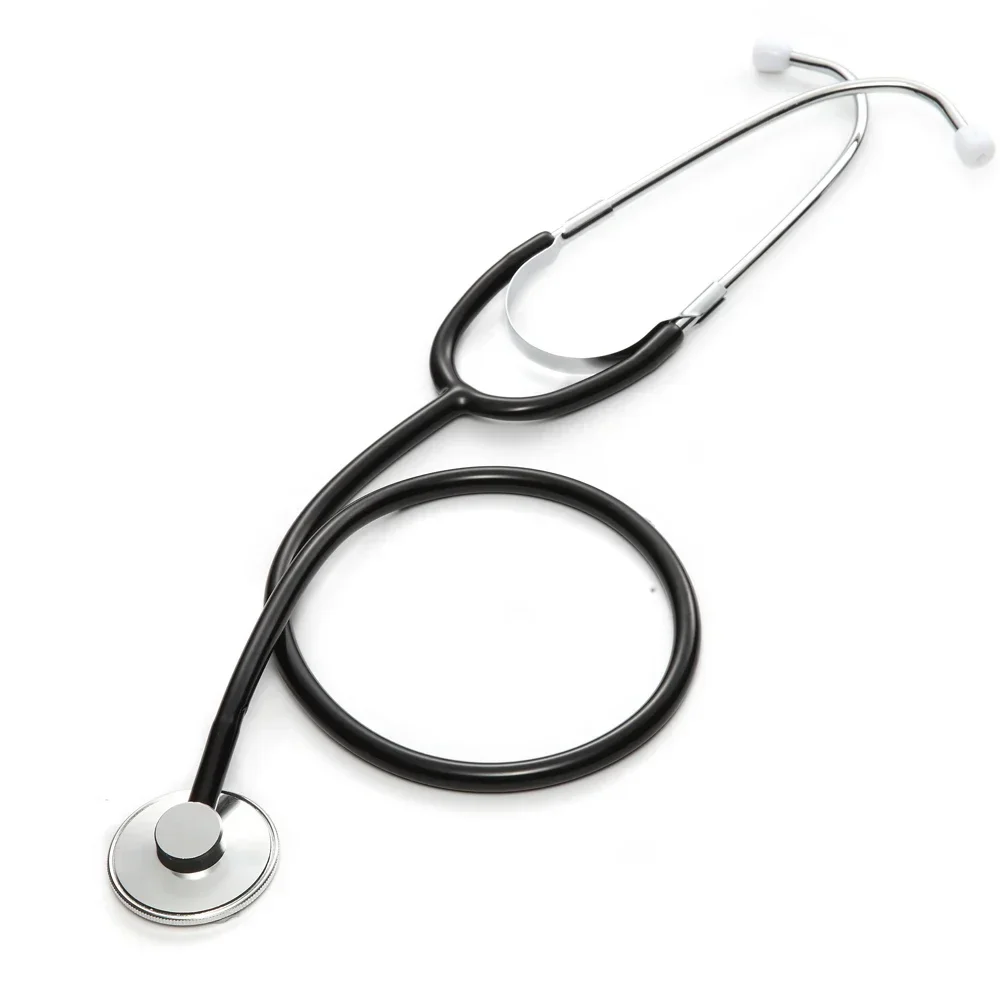 4Pcs Portable Single Head Stethoscope Doctor Medical Equipment Professional Cardiology Stethoscope Student Vet Nurse Medical