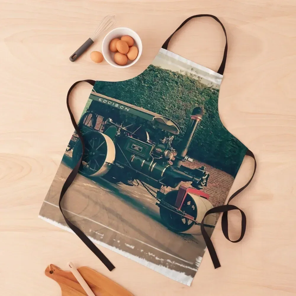 

Steam Roller Elegance Apron Kitchen Special Accessories kitchen and home painters Chef Uniform Apron